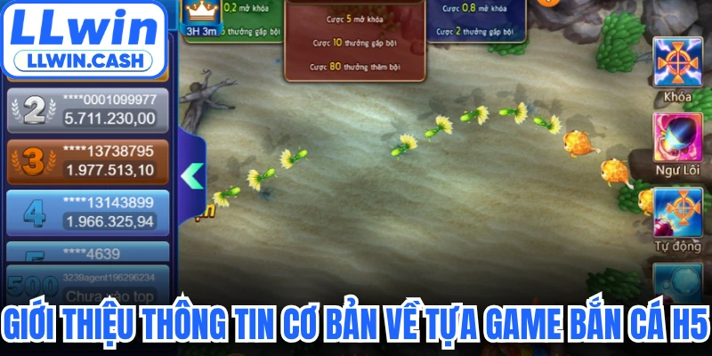 Bắn Cá H5: Game Săn Cá Đại Dương Đổi Thưởng Cực Hot 2 Giới thiệu thông tin cơ bản về tựa game bắn cá H5