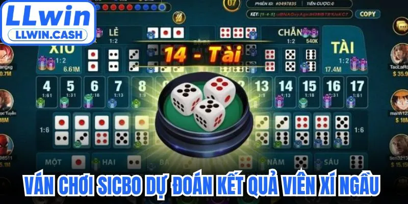 Casino LLWIN 2 Ván chơi Sicbo dự đoán kết quả viên xí ngầu kịch tính