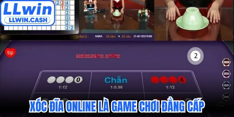 Xóc đĩa online là game chơi đẳng cấp